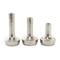 Silver Aluminum Candle Holder with Rounded Base Set